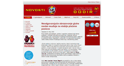 Desktop Screenshot of dodir.hr